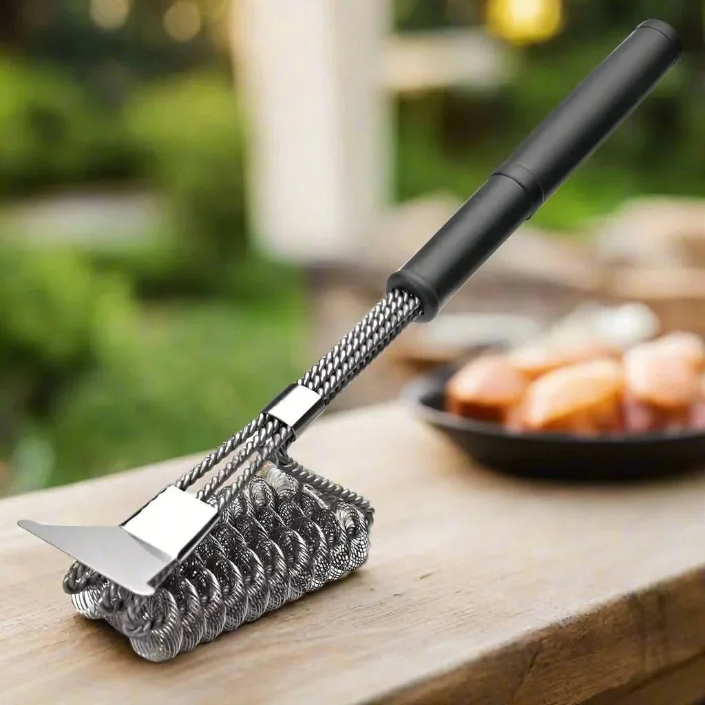 Børstefri grillbørste i rustfrit stål