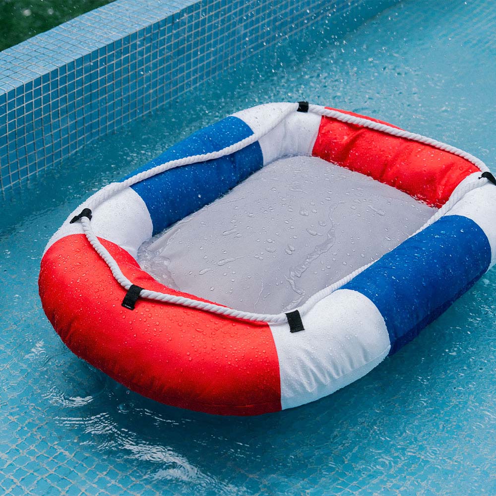 Badering-kæledyrsseng til sommerafslapning