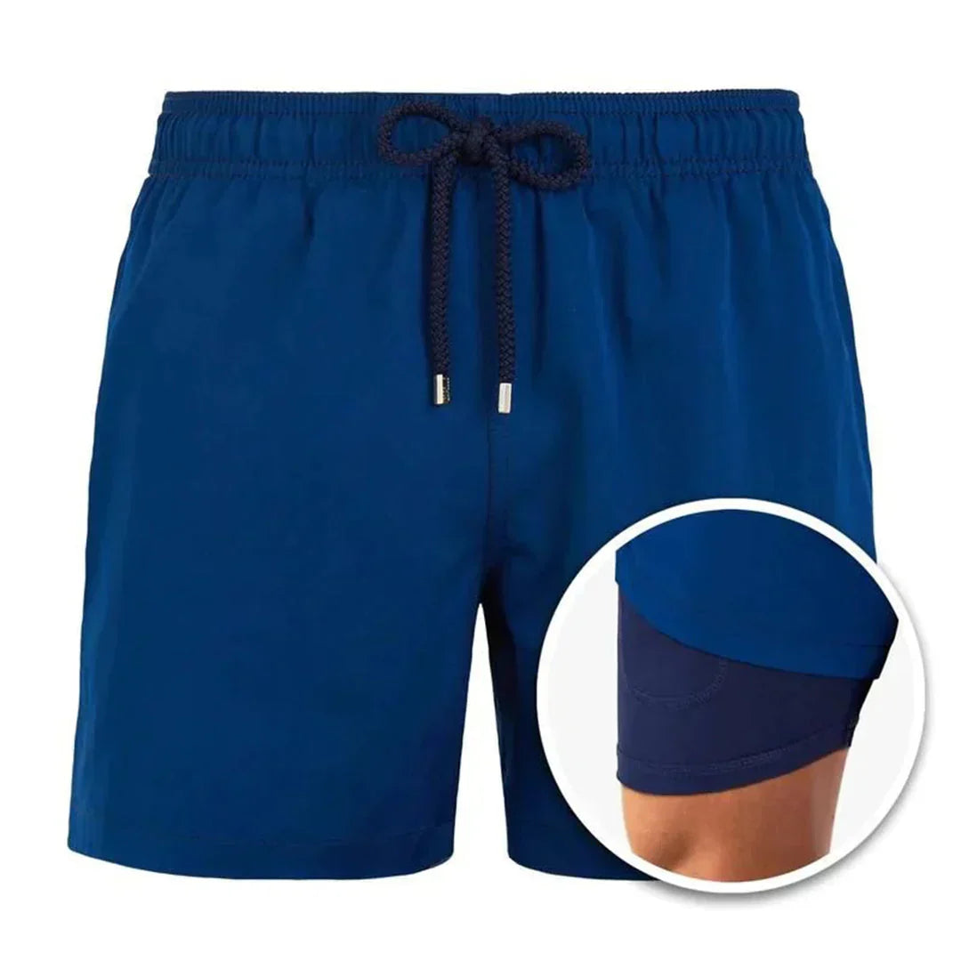 Badeshorts til mænd med indbygget for
