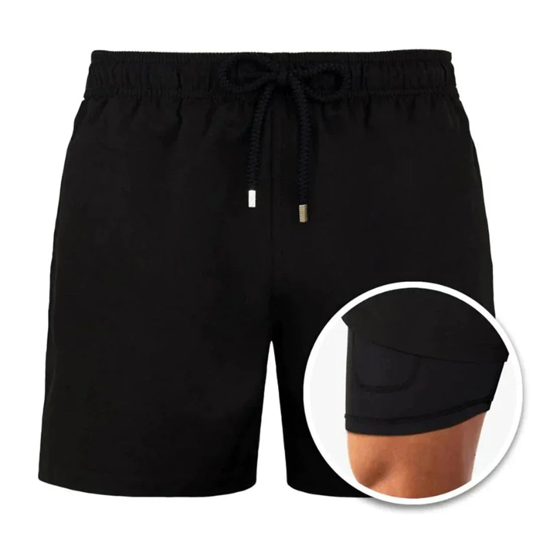 Badeshorts til mænd med indbygget for