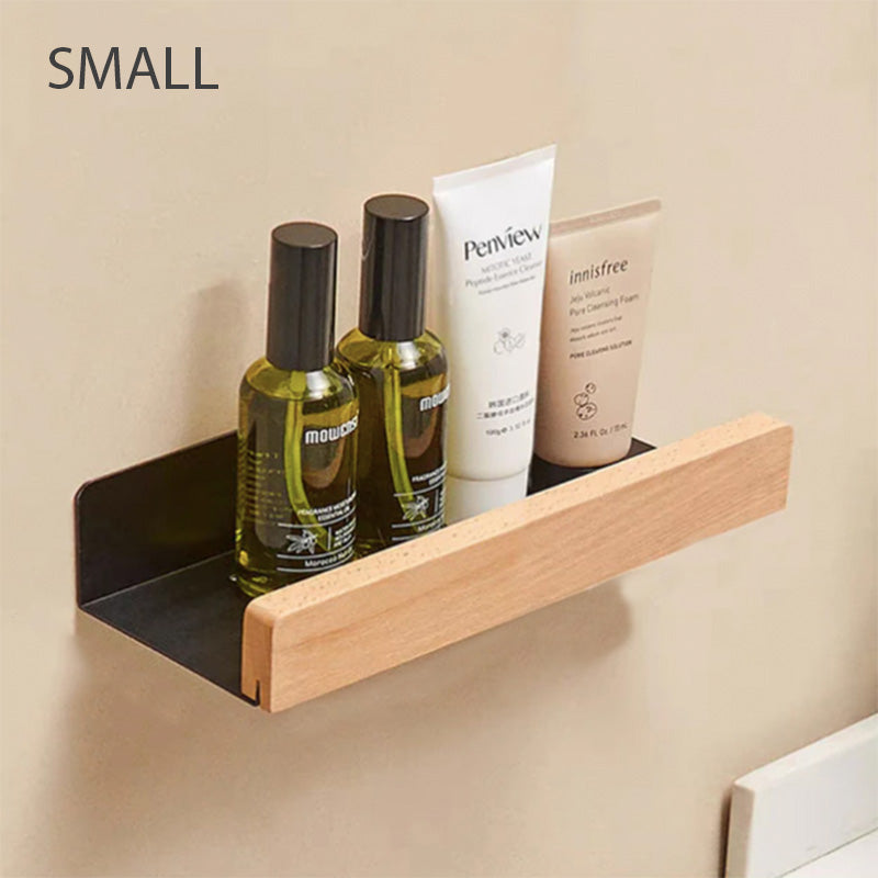 Badeværelseshylder til moderne opbevaring i varmt minimalistisk design