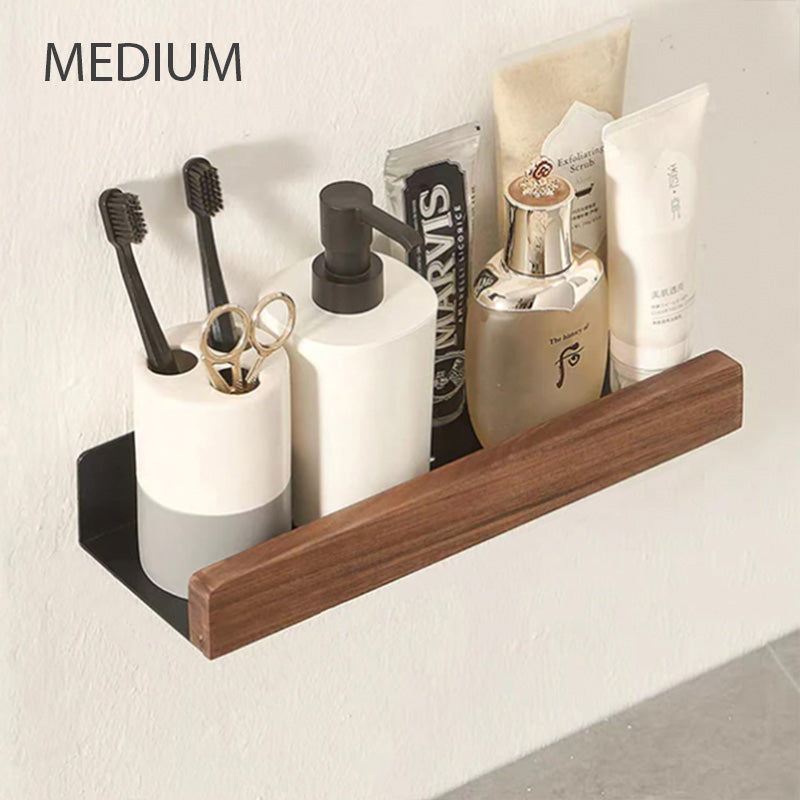 Badeværelseshylder til moderne opbevaring i varmt minimalistisk design