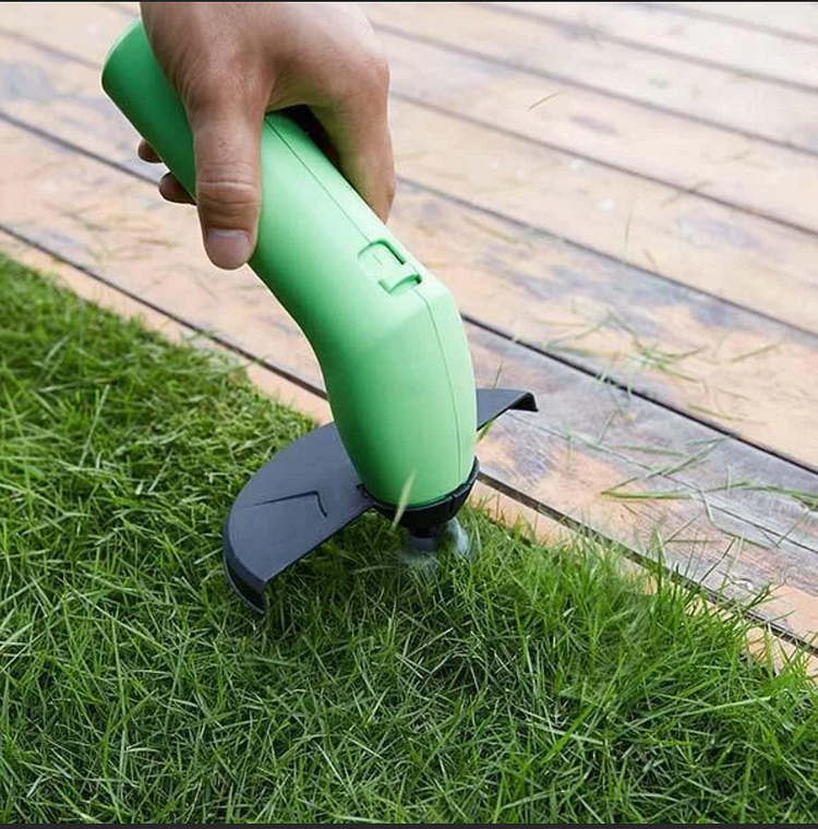 Batteridrevet mini-ukrudtstrimmer