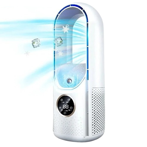 Bladløs, lydløs, bærbar aircondition