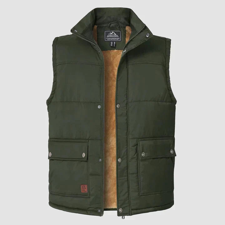 Bodywarmer | Praktisk herrestil med lommer