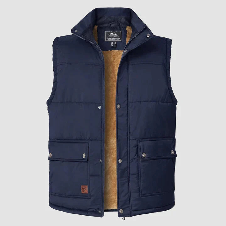 Bodywarmer | Praktisk herrestil med lommer
