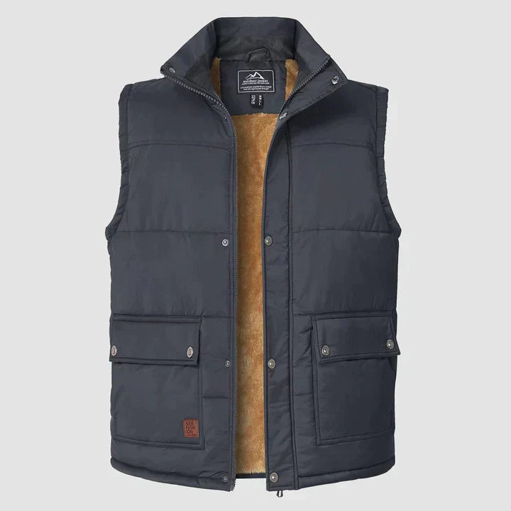 Bodywarmer | Praktisk herrestil med lommer