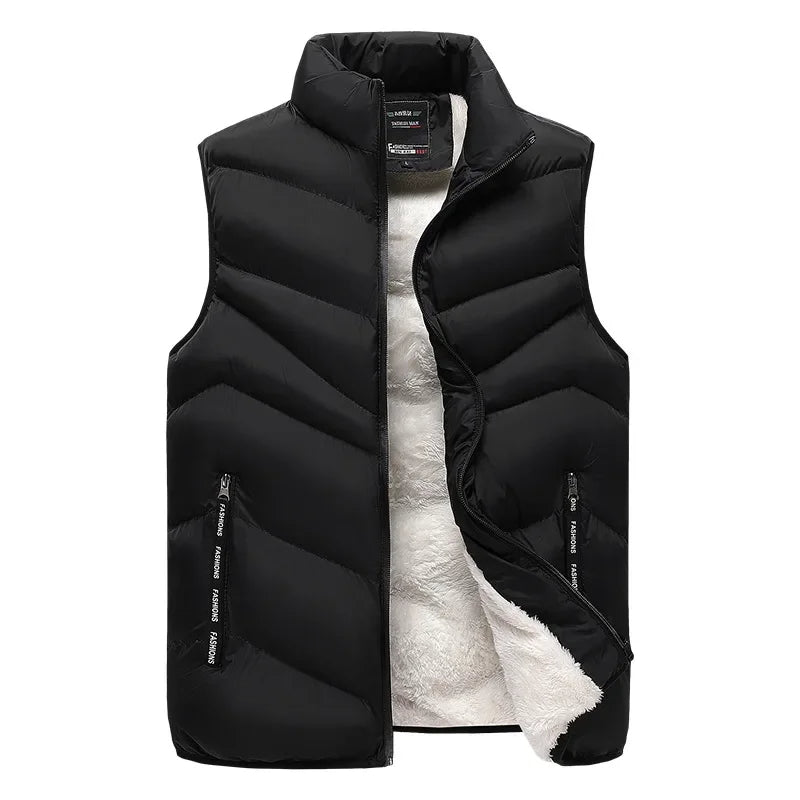Bodywarmer | Stor, varm fleecevest