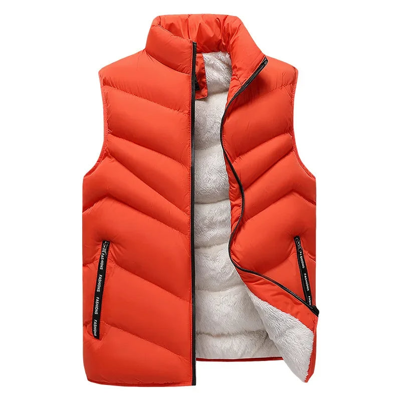 Bodywarmer | Stor, varm fleecevest