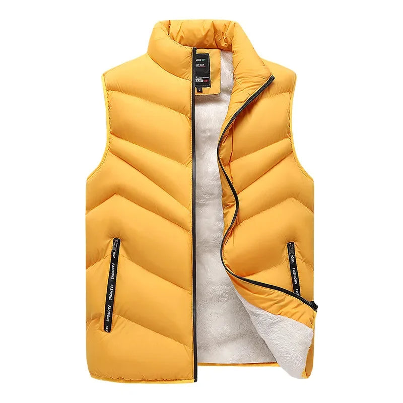 Bodywarmer | Stor, varm fleecevest