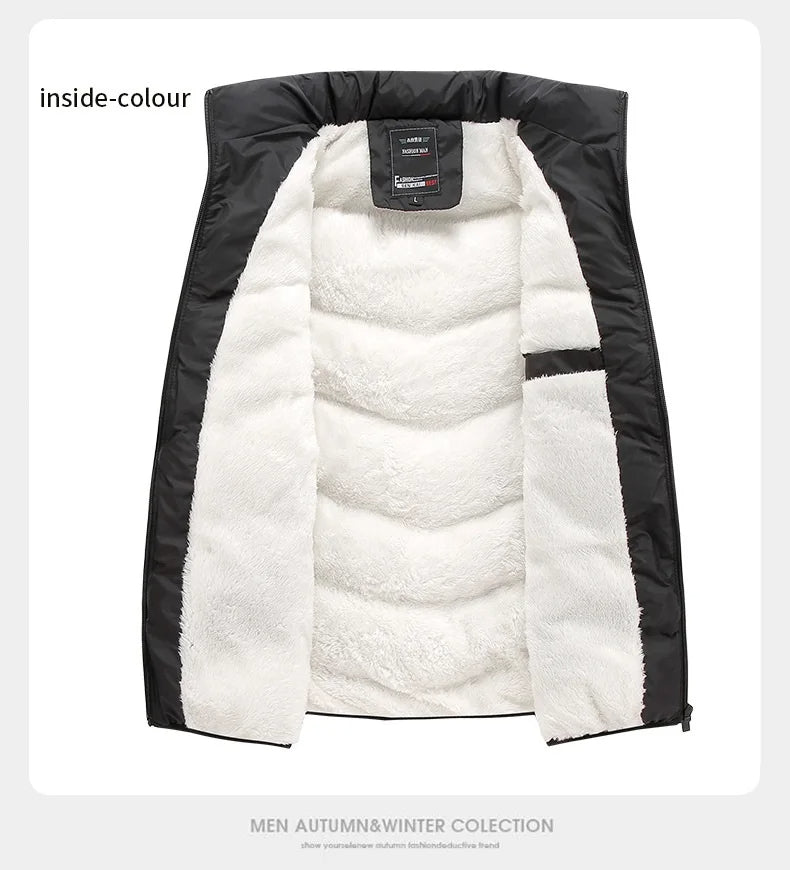Bodywarmer | Stor, varm fleecevest