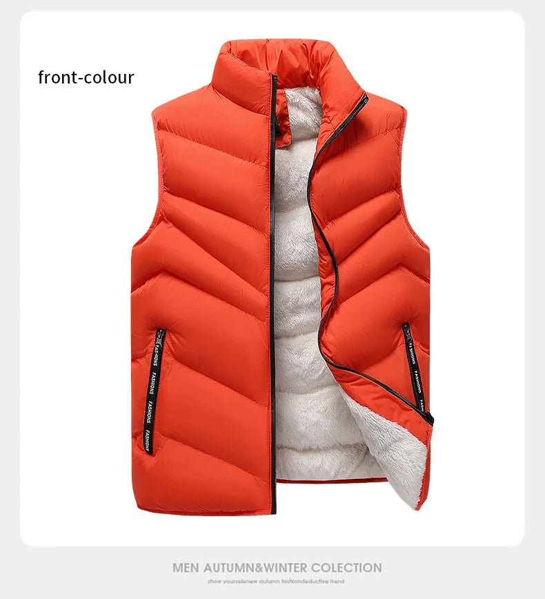 Bodywarmer | Stor, varm fleecevest