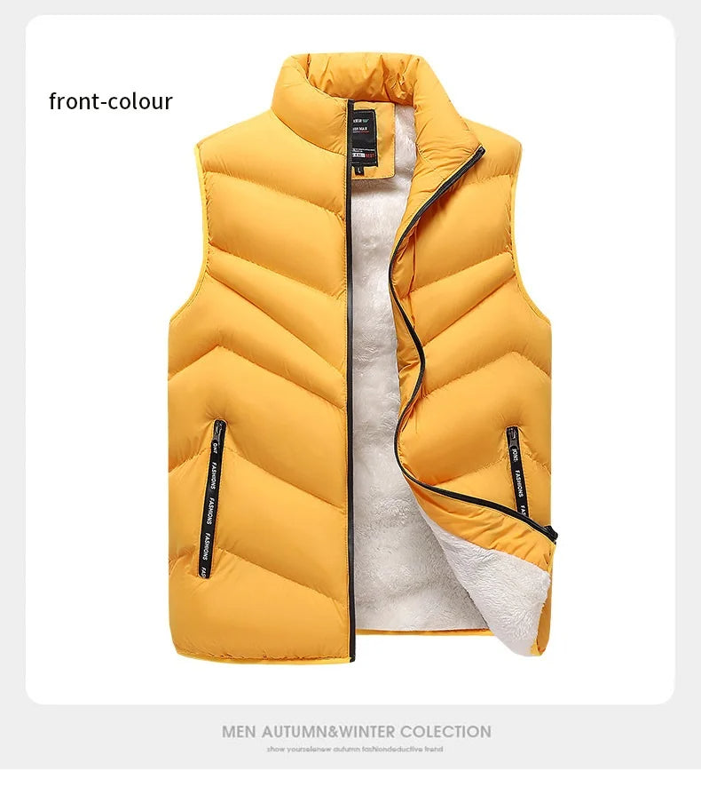Bodywarmer | Stor, varm fleecevest