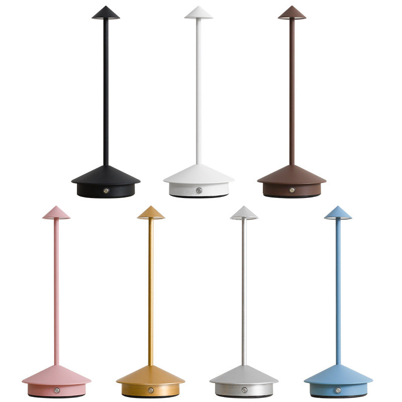 Bordlampe | Trådløs frihed | Touch-dæmper, USB-opladning