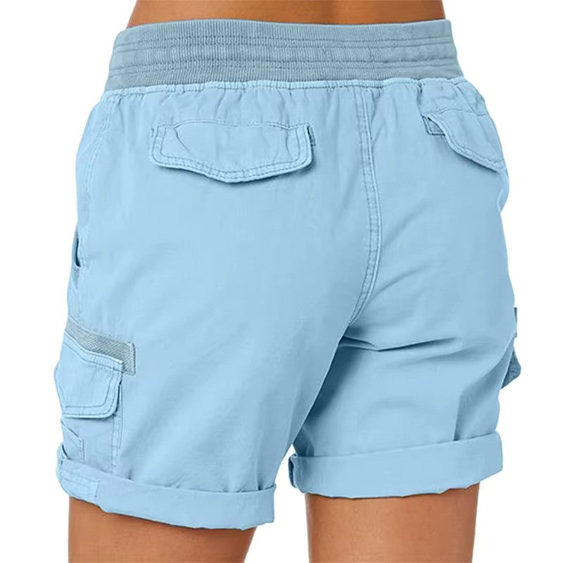 Casual cargo-strandshorts