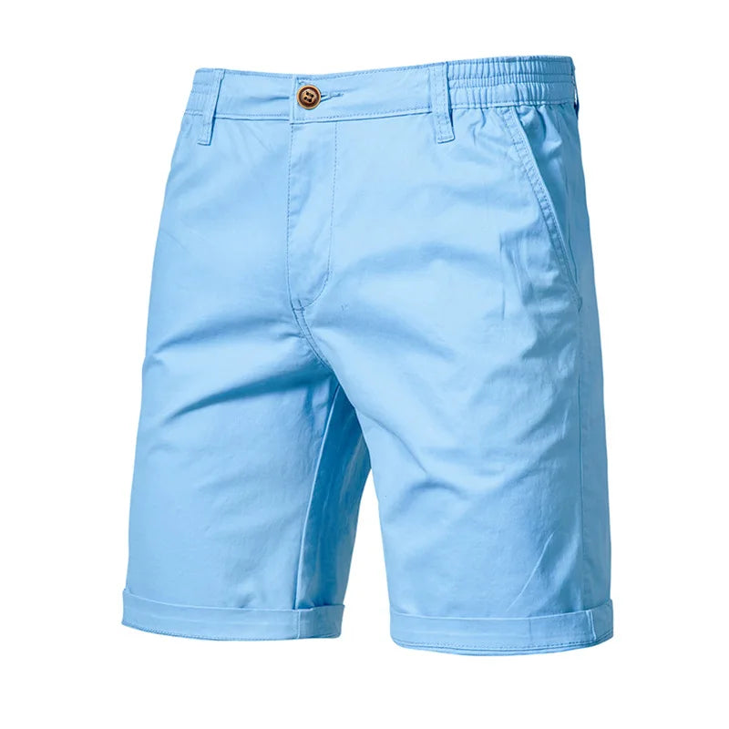 Casual herreshorts med elastisk linning