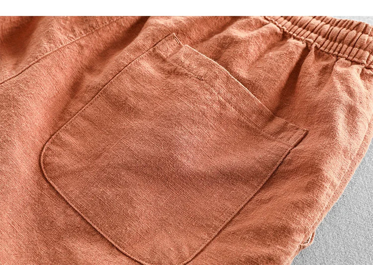 Casual herreshorts med elastisk talje