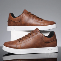 Casual herresneakers med snørebånd