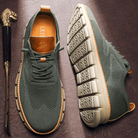 Casual herresneakers med snørebånd