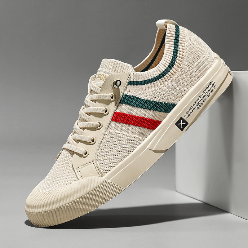 Casual herresneakers med snørebånd