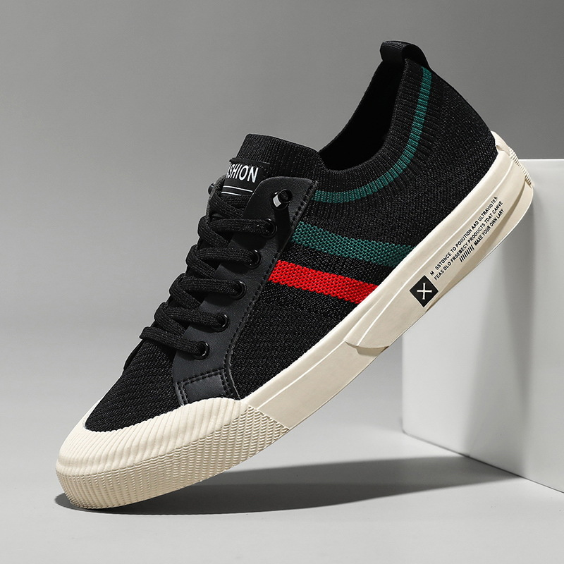 Casual herresneakers med snørebånd