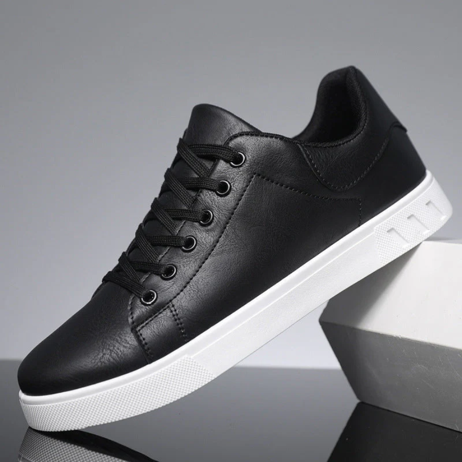 Casual herresneakers med snørebånd