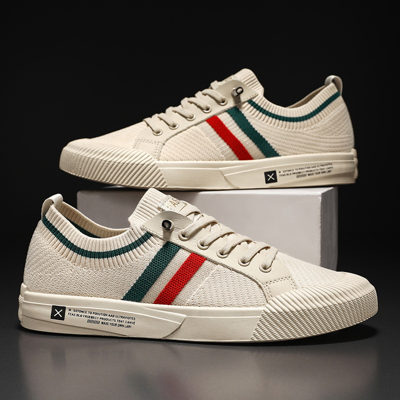 Casual herresneakers med snørebånd