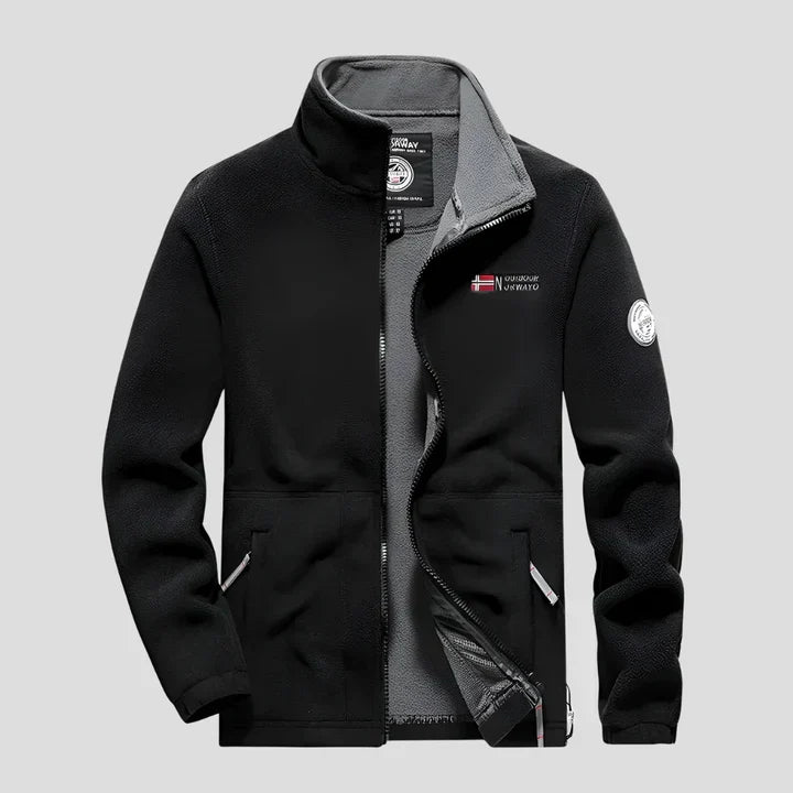 Casual outdoor-fleece til mænd