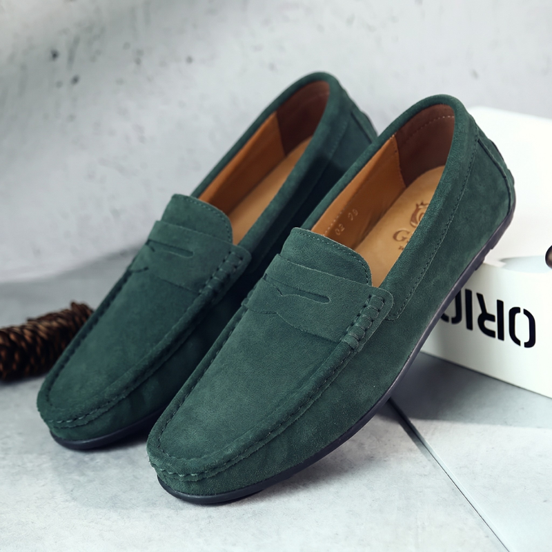 Casual slip-on-loafers til herrer