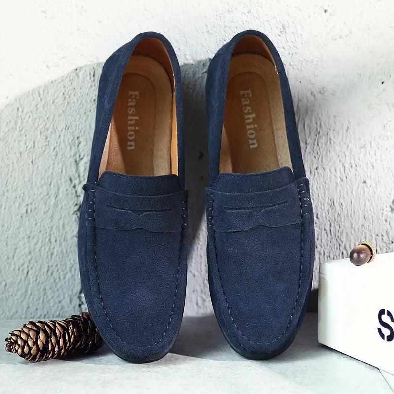 Casual slip-on-loafers til herrer