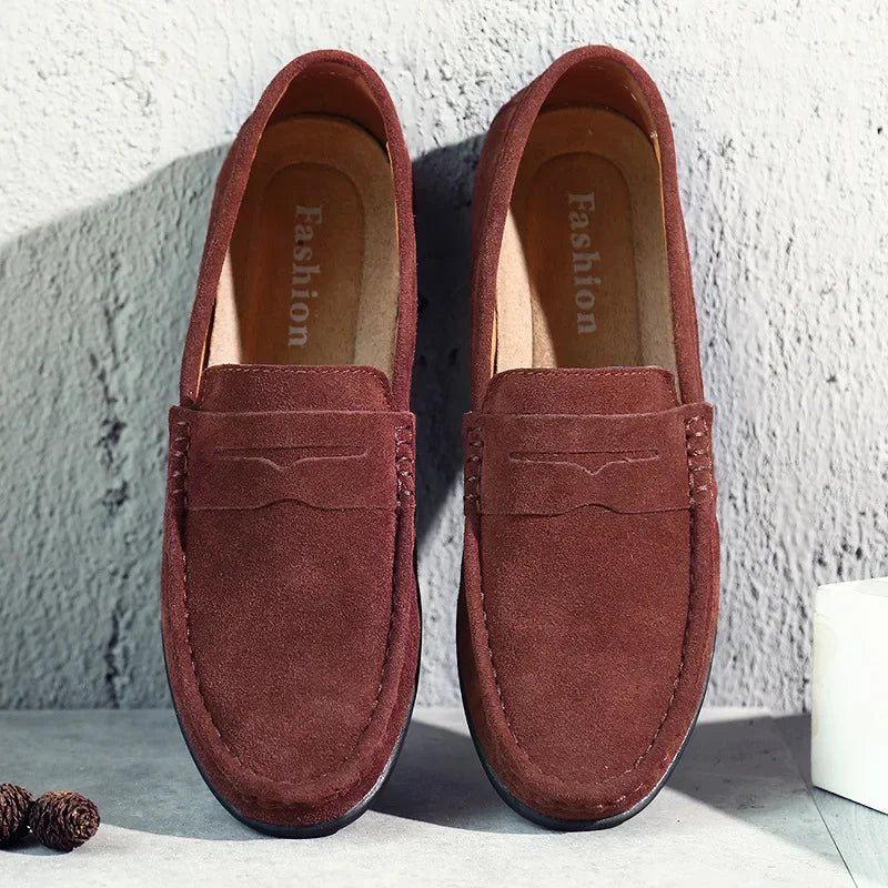 Casual slip-on-loafers til herrer