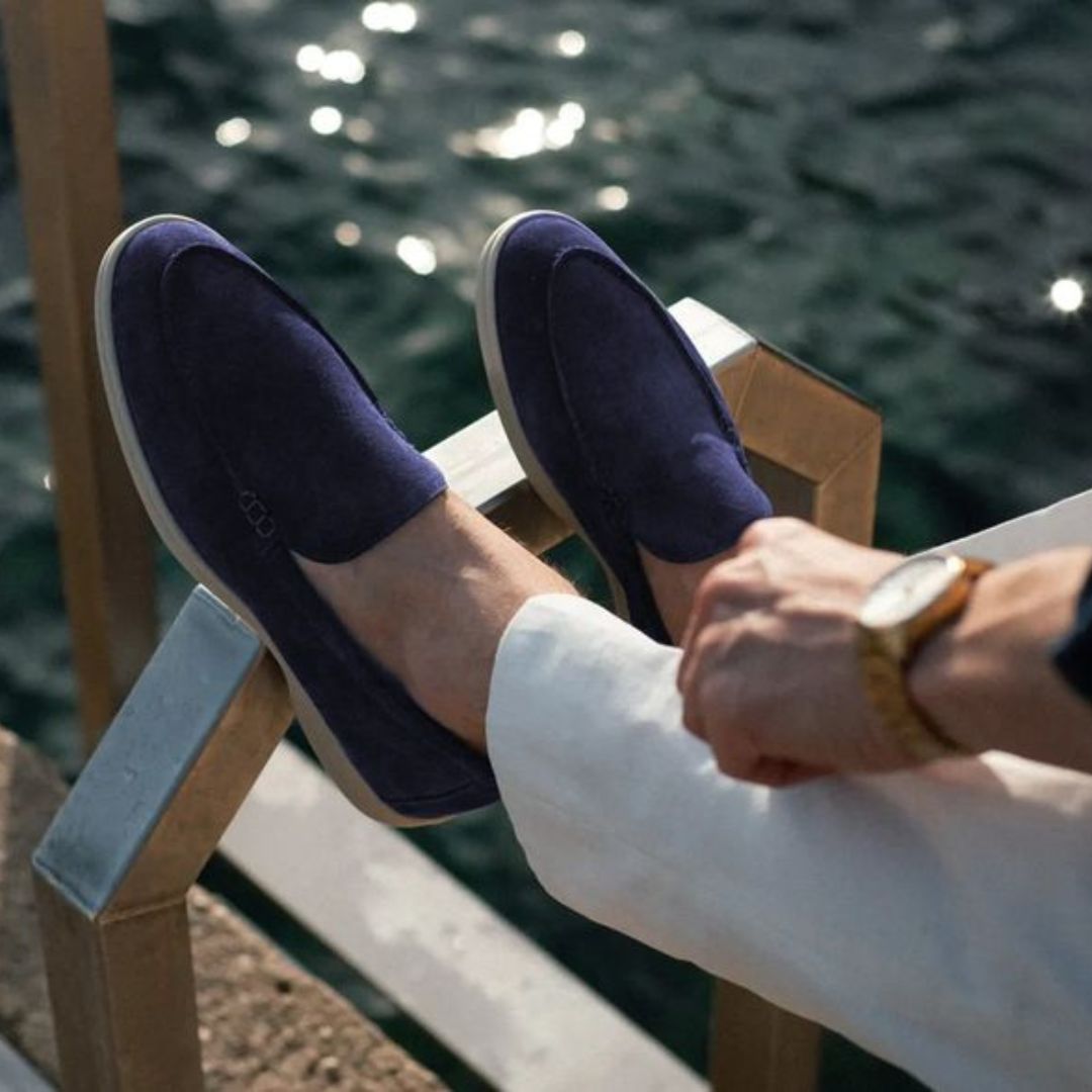 Casual slip-on-loafers til mænd