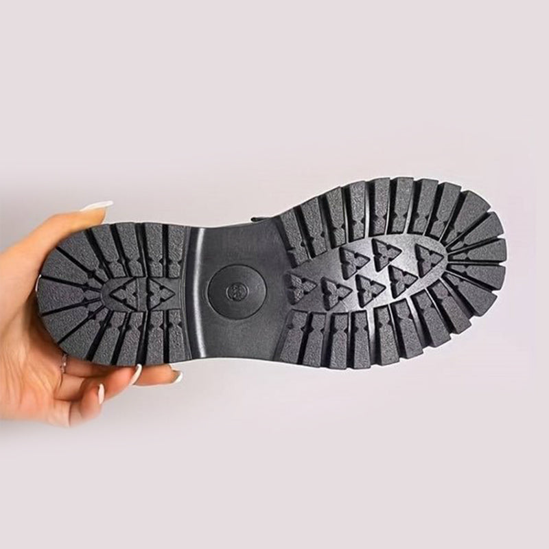 Chunky platformloafers til damer