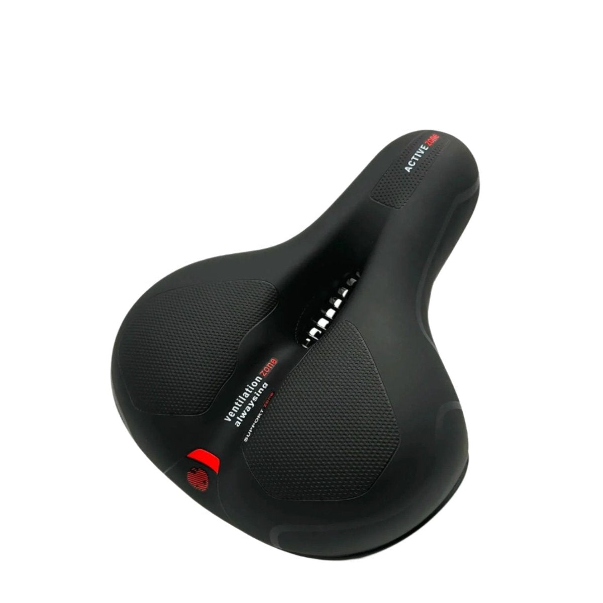 CloudComfort Pro cykelsadel | Trykaflastende memoryskum | Sort