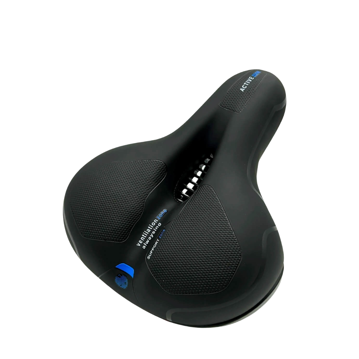 CloudComfort Pro cykelsadel | Trykaflastende memoryskum | Sort