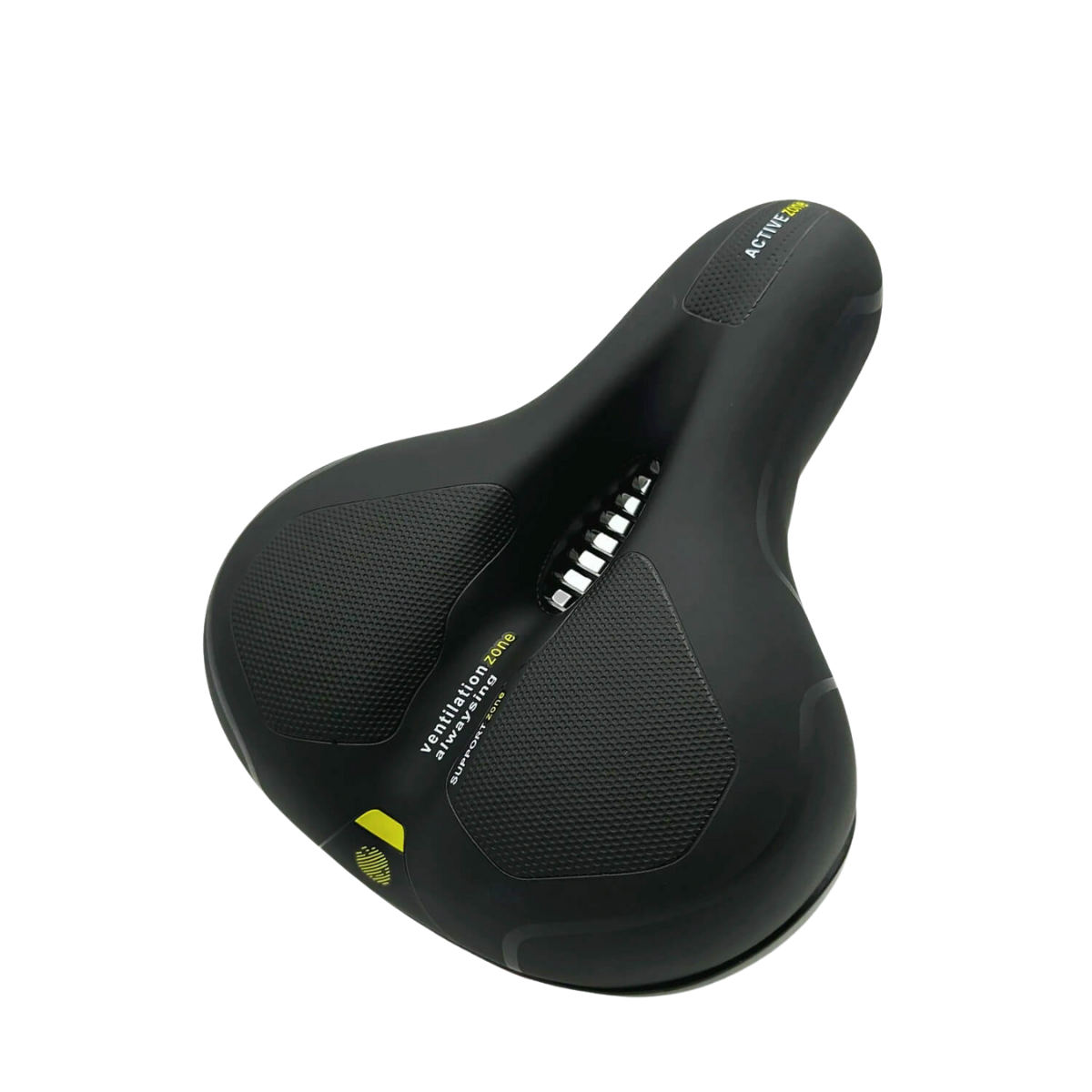 CloudComfort Pro cykelsadel | Trykaflastende memoryskum | Sort