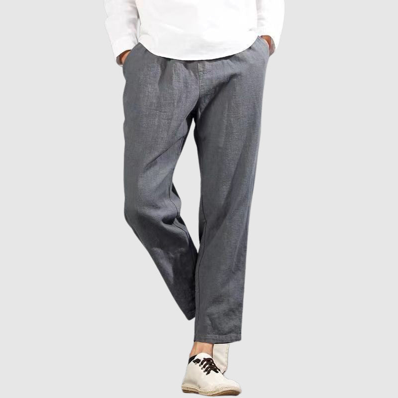Cropped casual herrebukser