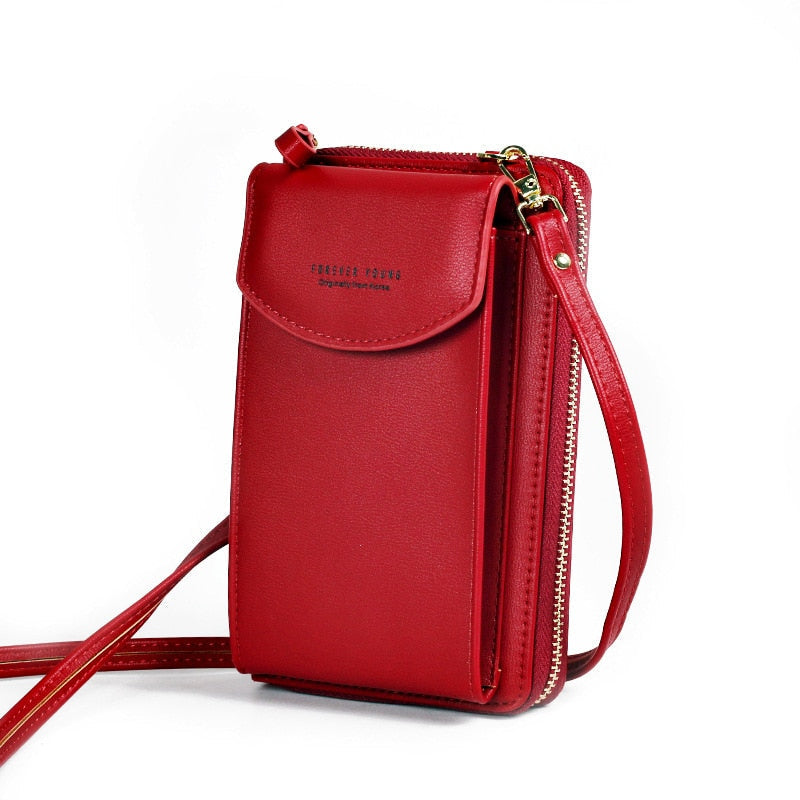 Crossbody clutch og mobilpung til damer