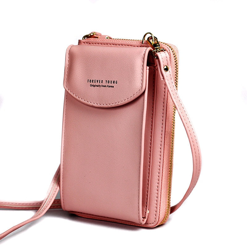 Crossbody clutch og mobilpung til damer