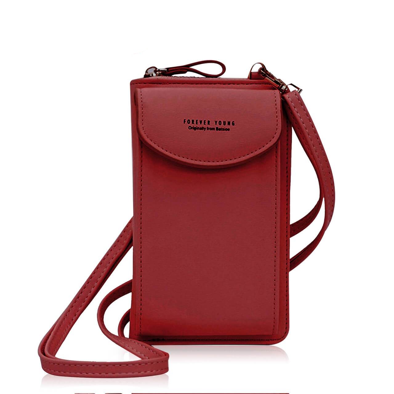 Crossbody clutch og mobilpung til damer