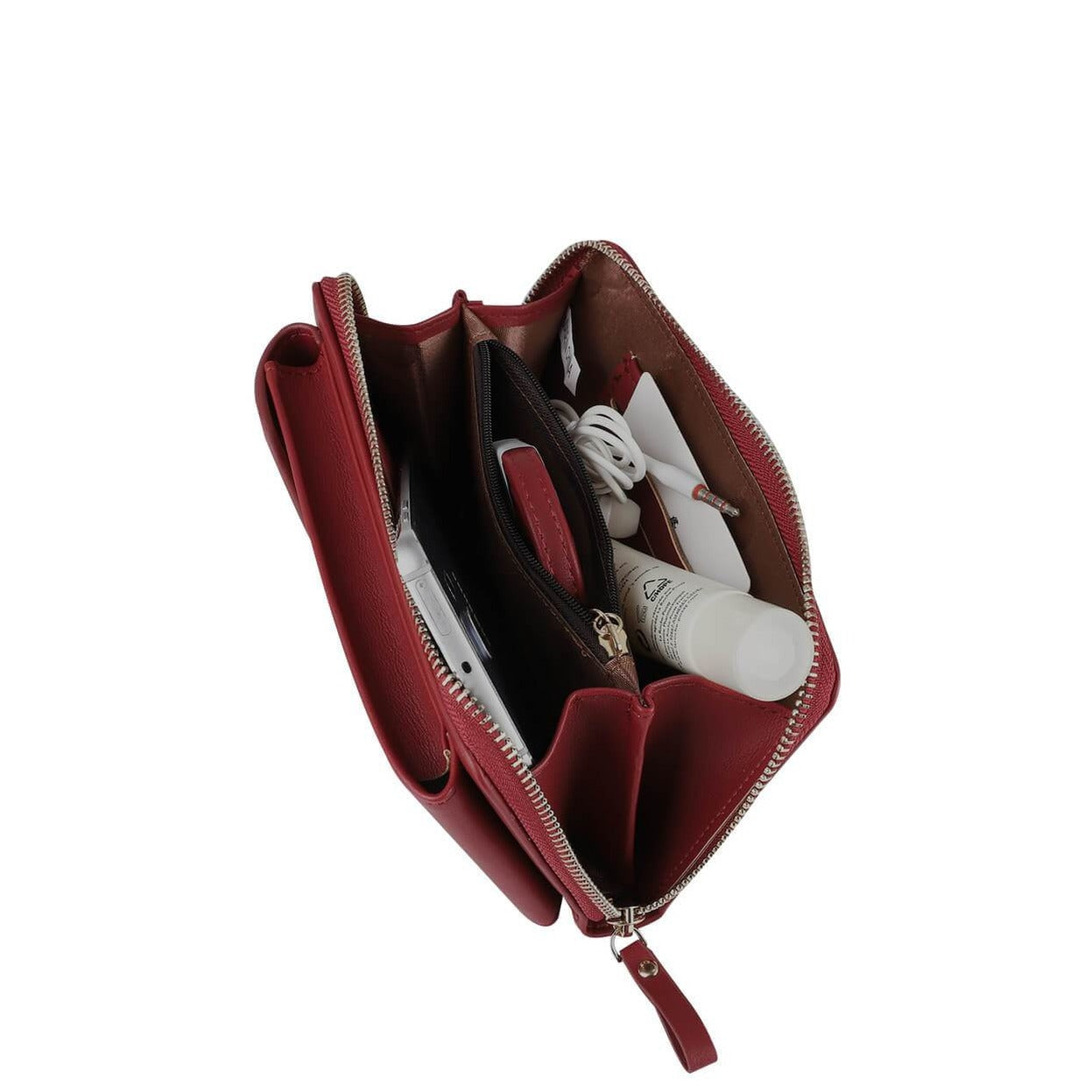 Crossbody clutch og mobilpung til damer