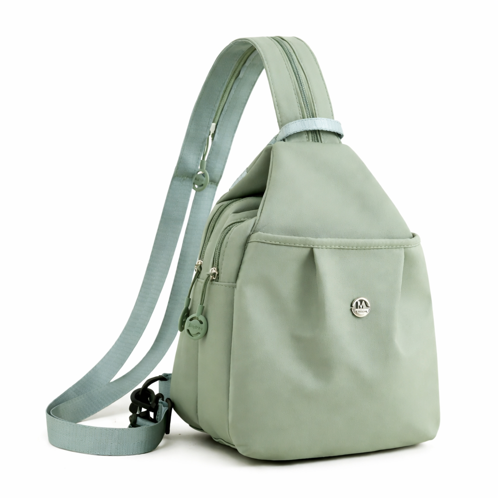 Crossbody-taske med mange lommer – let, sikker og alsidig