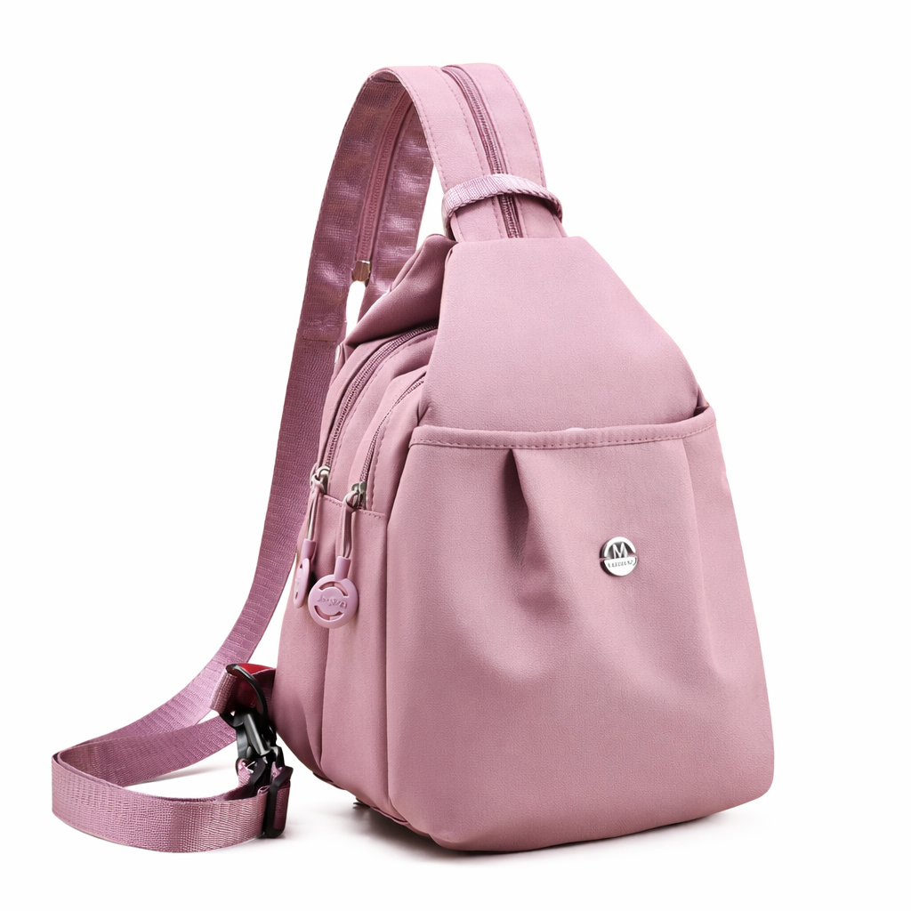 Crossbody-taske med mange lommer – let, sikker og alsidig