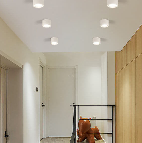 Cylindrisk LED-loftspot | Justerbart spotlight-design