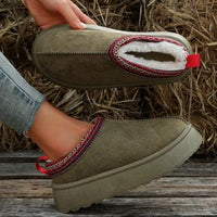 Dame slip-on plateau-clog-hjemmesko