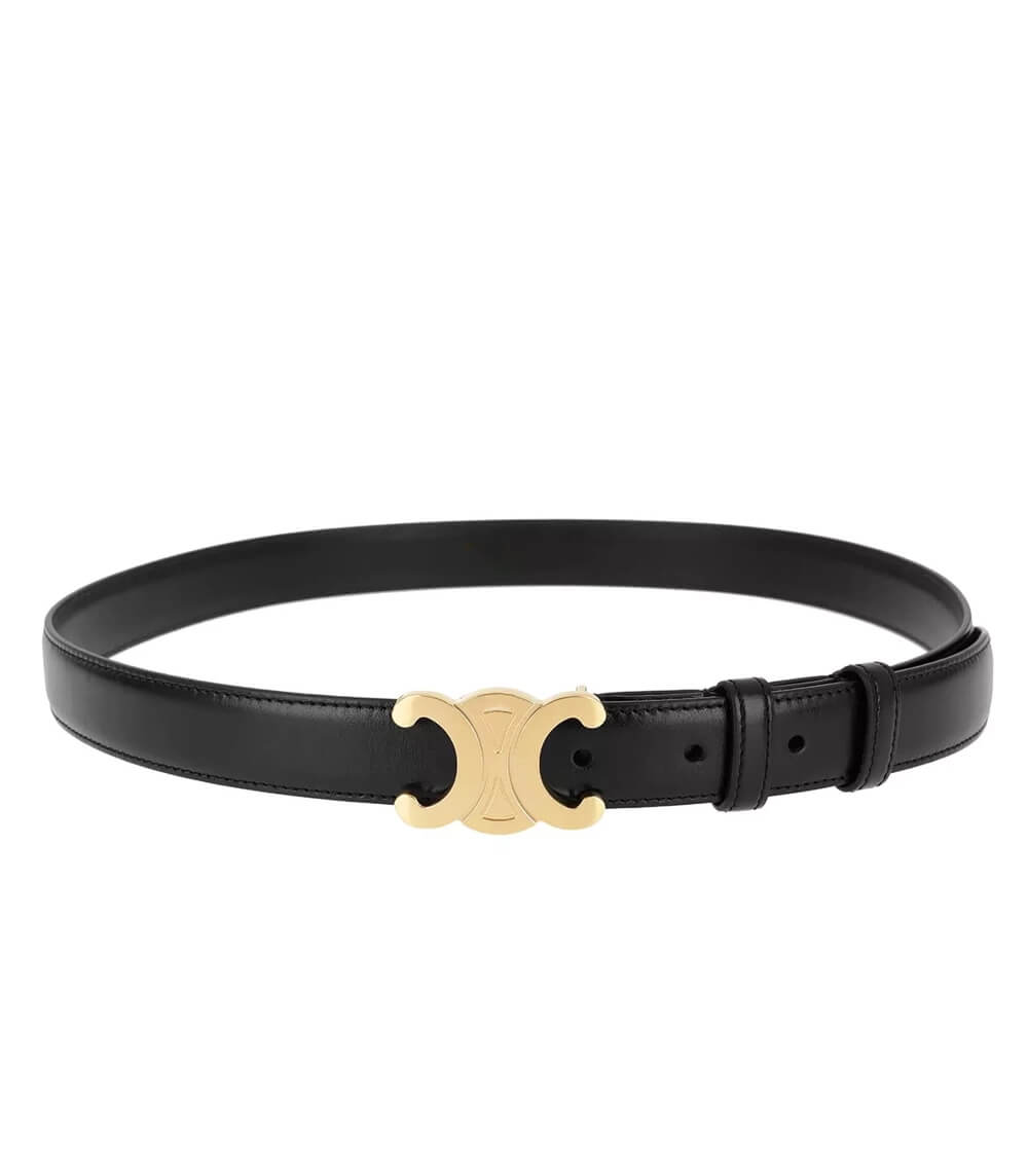 Damebælte med guldspænde - Chic stil