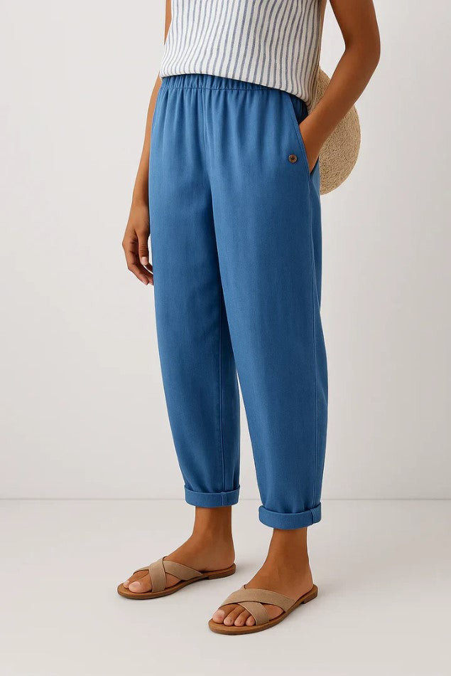 Damebukser i relaxed fit