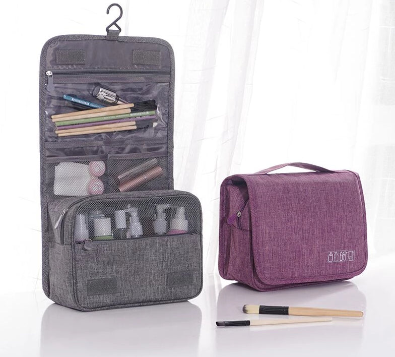 Deluxe ophængbar toilettaske-organizer