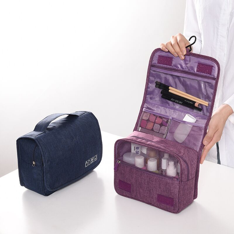 Deluxe ophængbar toilettaske-organizer