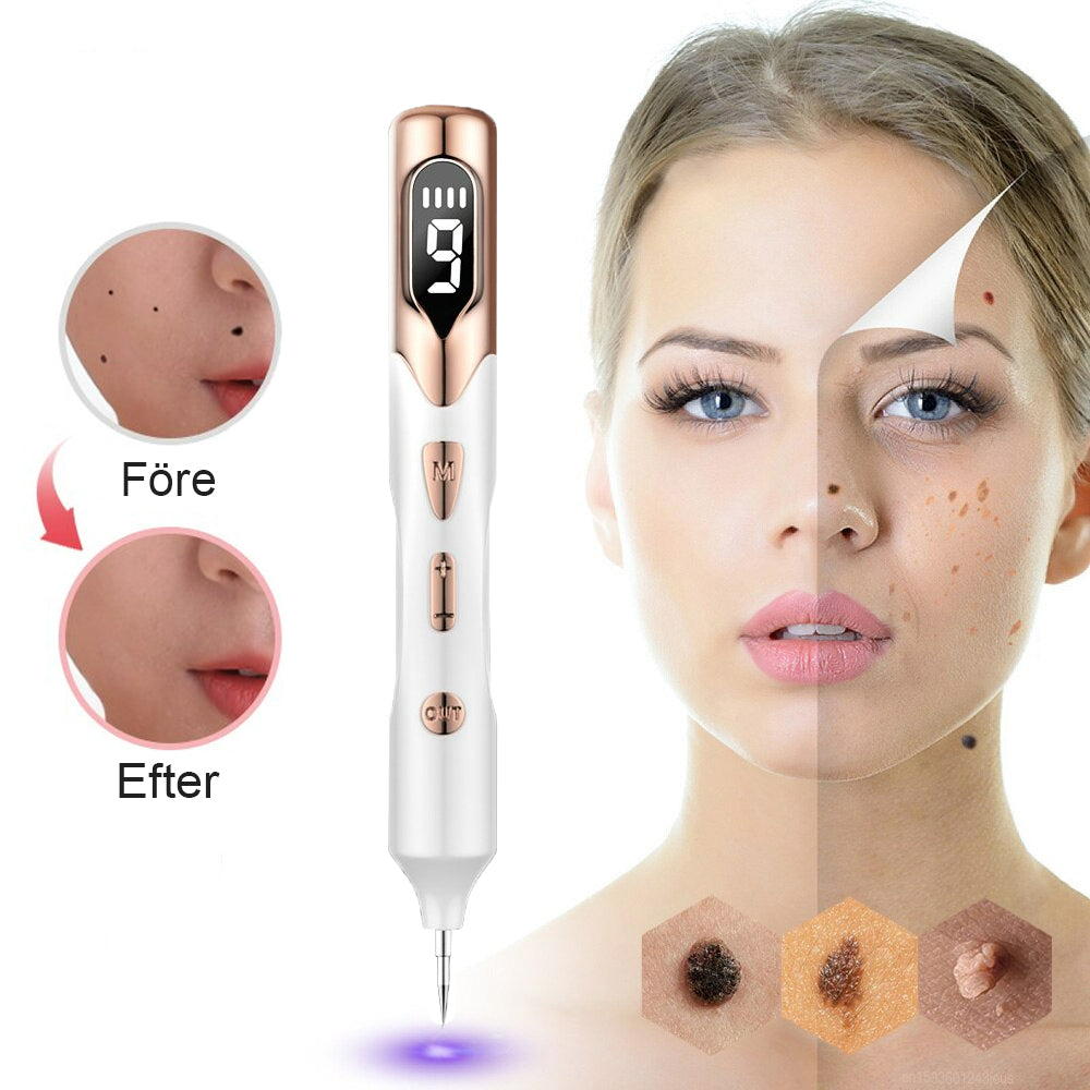Dermatologisk pletfjernerpen mod ujævnheder i huden